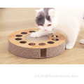 Bentuk bulat berbilang guna Kad kadbod Cat Cat Scratching Papan
